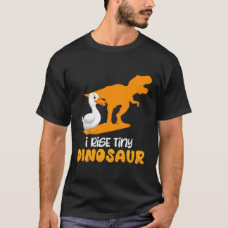 T-shirt Duck Holder I Rise Tiny Dinosaur Duck Amateurs Duc