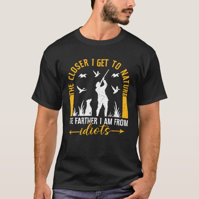 T-shirt Duck Hunting Waterfowl Hunting  1 (Devant)