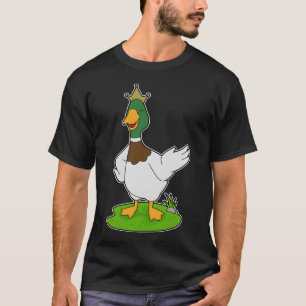 T-shirt Duck King Crown