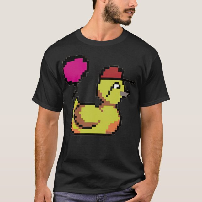 T-shirt Duck Life noir labos noirs noir (Devant)