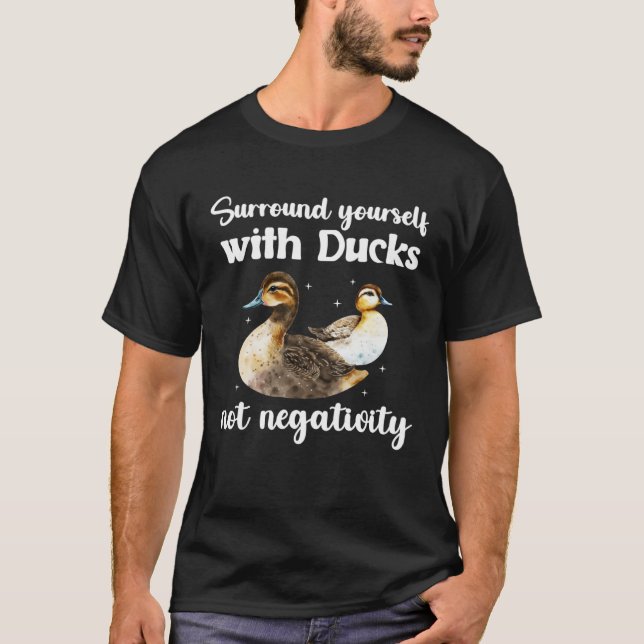 T-shirt Duck Mom Duck Owner Duck  Duck Mama (Devant)
