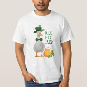 T-shirt Duck o' the Irish Lucky Duck