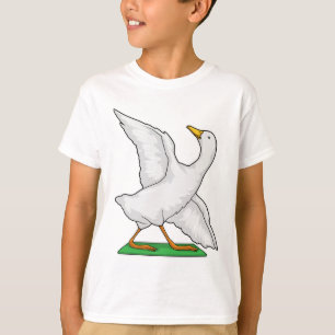 T-shirt Duck Yoga Méditation Fitness