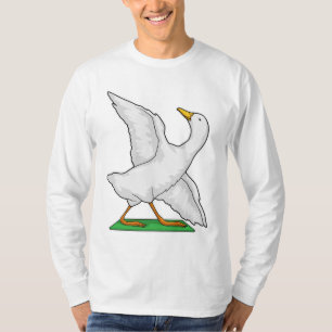 T-shirt Duck Yoga Méditation Fitness