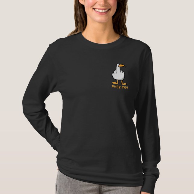 T-shirt Duck You - Drôle en caoutchouc Duck Lover Correspo (Devant)
