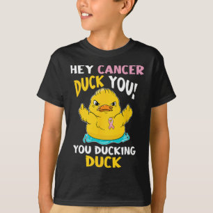 T-shirt Duckie - Guerrier du cancer du sein