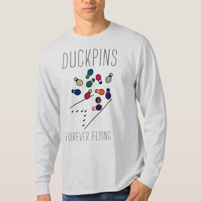 T-shirt DUCKPINS - Pour toujours voler (Devant)