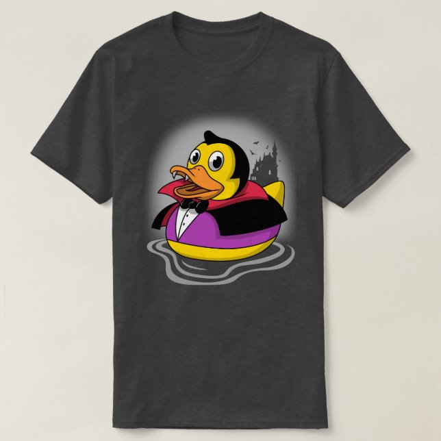 T-shirt Duckula en caoutchouc (Design devant)