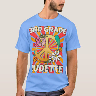 T-shirt Dudette de 3e année Retour à l'école Étudiant 1