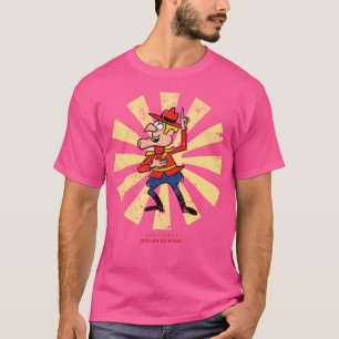 T-shirt Dudley Do Right Retro Japonais