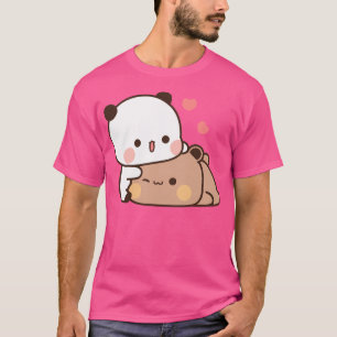 T-shirt Dudu Bear Et Bubu Pandas Aiment Un Moment De Déten