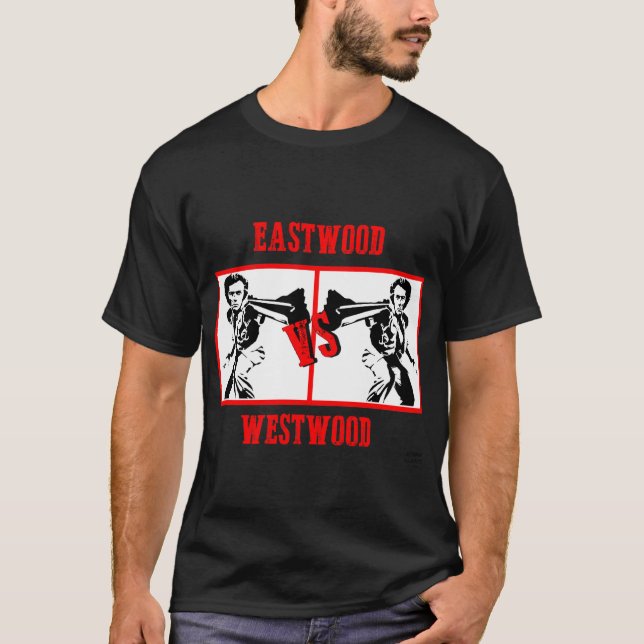 T-shirt duel de Clint Eastwood (Devant)
