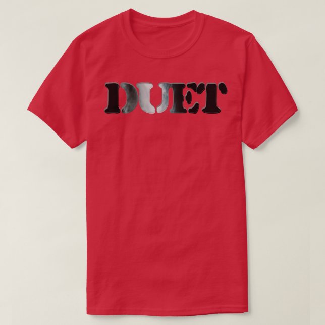 T-SHIRT DUET (Design devant)