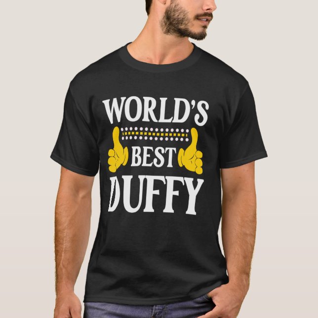 T-shirt Duffy Nom de famille Funny Team Famille Nom du mon (Devant)