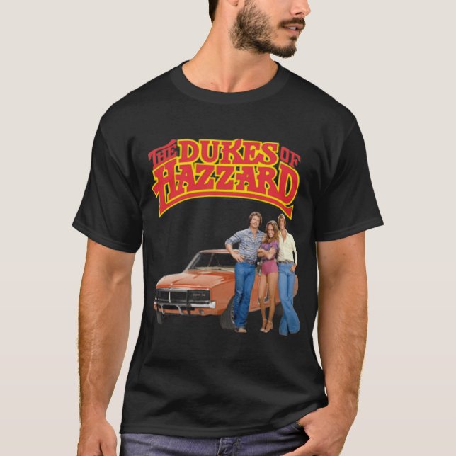 T-shirt Dukes of hazzard tv show 80s boy (Devant)