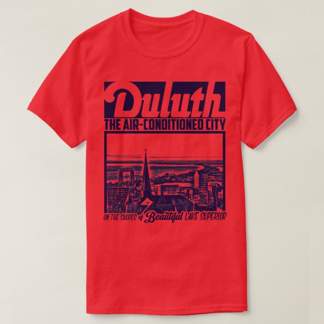 T-shirt Duluth La Ville Climatisée (Design devant)