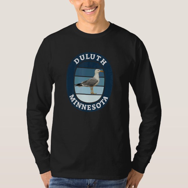 T-shirt Duluth Minnesota Duluth Mn Seagull (Devant)