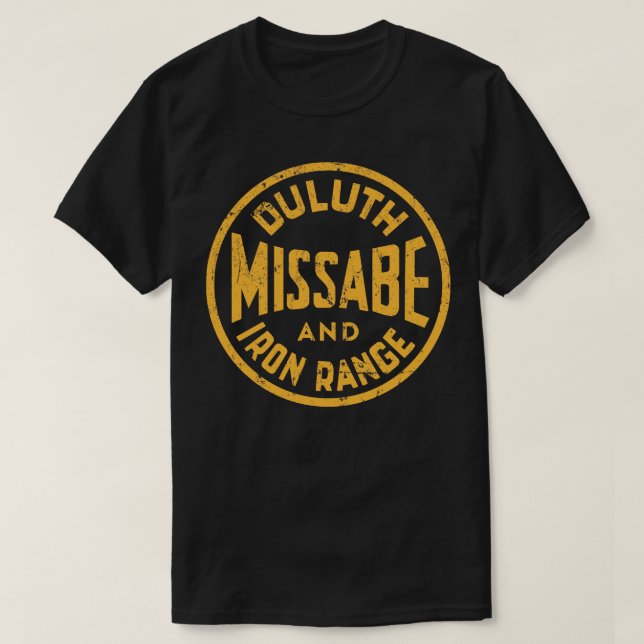 T-shirt Duluth Missabe et Iron Range Railway (Design devant)