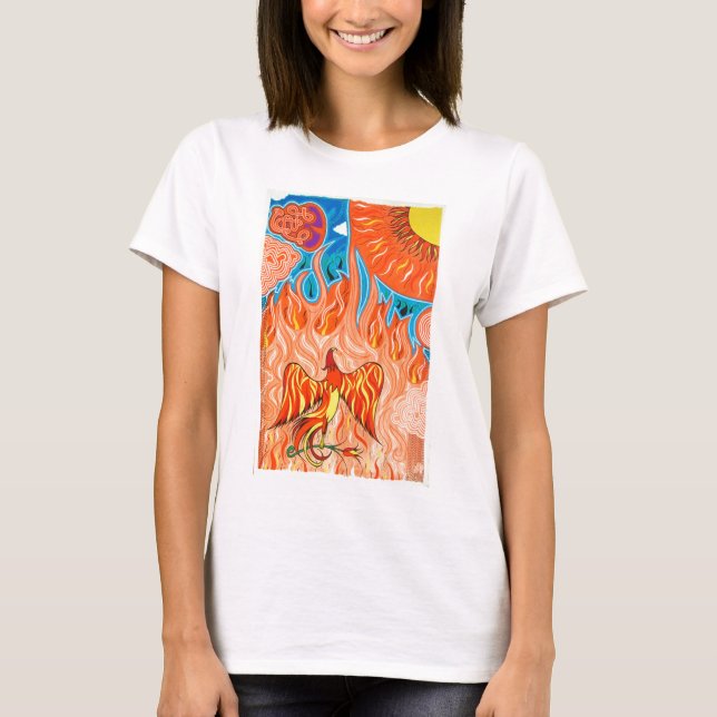 T-shirt Dum Spiro Sparo (Pheonix) (Devant)