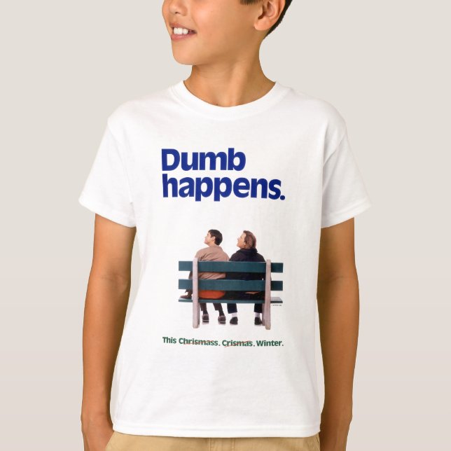 T-shirt Dumb and Dumber | Des imperfections (Devant)