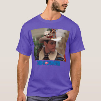 T-shirt Dumb and Dumber Lloyd Christmas habillé en cowboy
