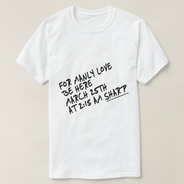 T-shirt Dumb Et Dumber (2) (Design devant)