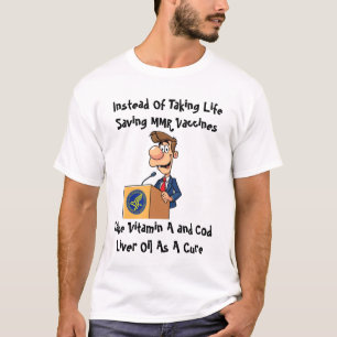 T-shirt Dumb RFK Jr. S'Attaque Aux Vaccins MMR