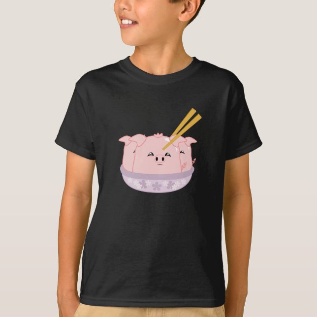 T-shirt Dumplings de porc (Devant)