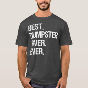 T-shirt Dumpster Diving Funny Cadeau Meilleur Diver Dumpst