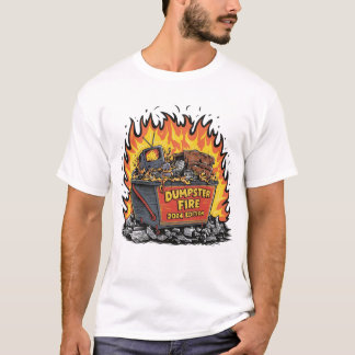 T-shirt Dumpster fire édition 2024