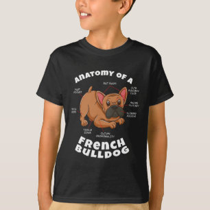 T-shirt D'un bouledogue français 