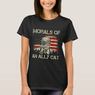 T-shirt D'un chat allié drôle Trump 2024