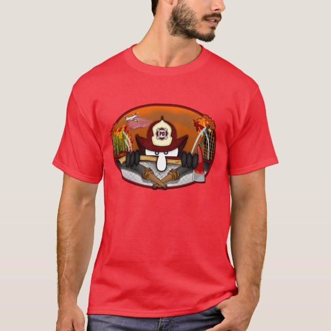 T-shirt d'un rouge ardent de Kilroy de (Devant)