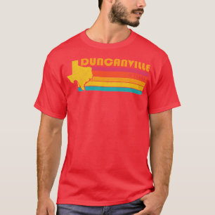 T-shirt Duncanville Texas Vintage Souvenir désorganisé