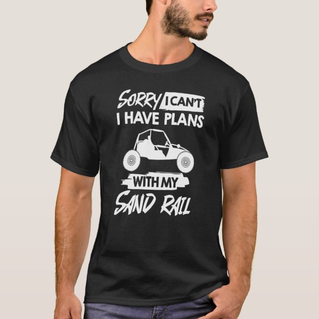 T-shirt Dune Buggy Sand Rail Car Racing Beach Desert Rc Dr (Devant)