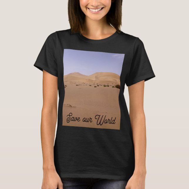 T-shirt Dune de sable de Gobi (Devant)