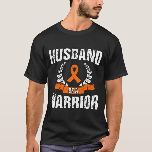 T-shirt D'Une Leucémie Guerrière Sensibilisation (Devant)