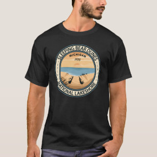T-shirt Dunes de l'ours couchage National Lakeshore Michig