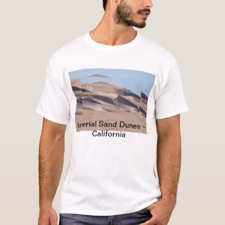 T-shirt Dunes de sable impériales la Californie