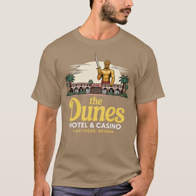 T-shirt Dunes Hotel & Casino (Devant)