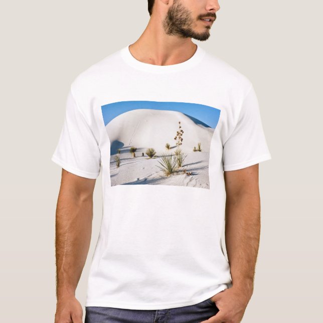 T-shirt Dunes transversales et Yucca à feuilles de savon (Devant)