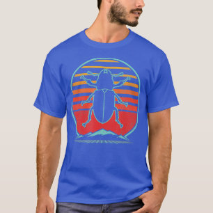 T-shirt Dung Beetle Retro Vintage 80s Style Cadeau