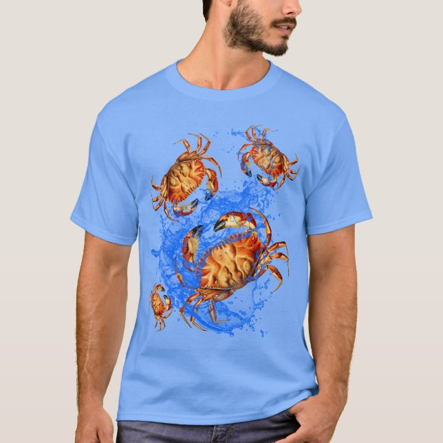 T-shirt Dungeness      CrabsT-Shirt (Devant)