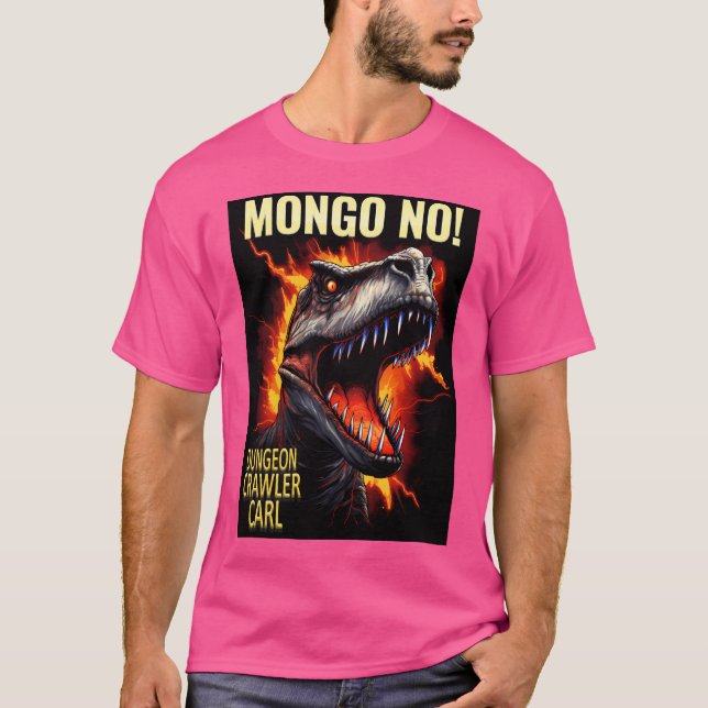 T-shirt Dungeon Crawler Carl - Mongo Non (Devant)