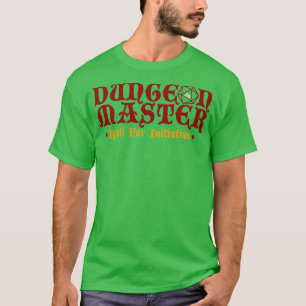 T-shirt Dungeon Master Roll pour l'initiative
