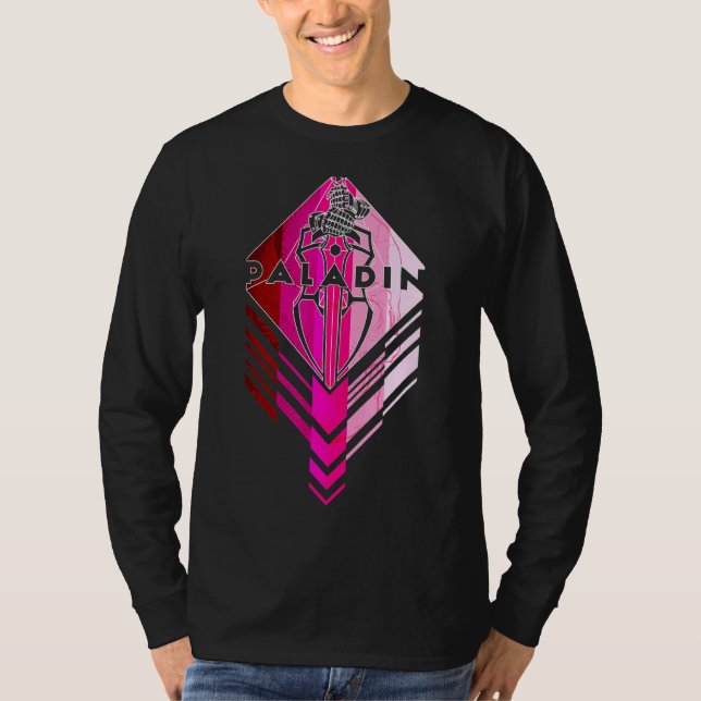 T-shirt Dungeons D20 Dragons Paladin (Devant)