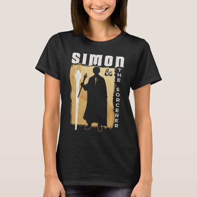 T-shirt Dungeons & Dragons Honte Parmi Les Voleurs Simon L (Devant)