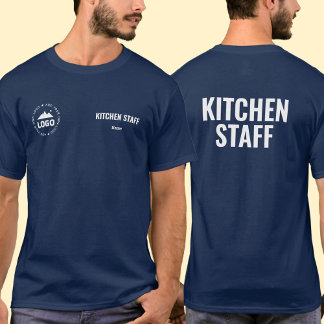 T-Shirt d'uniforme pour le personnel de cuisine av