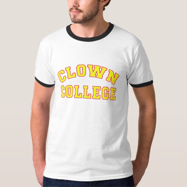 T-shirt d'université de clown (Devant)
