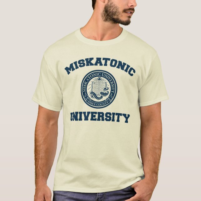 T-shirt d'université de Miskatonic (Devant)